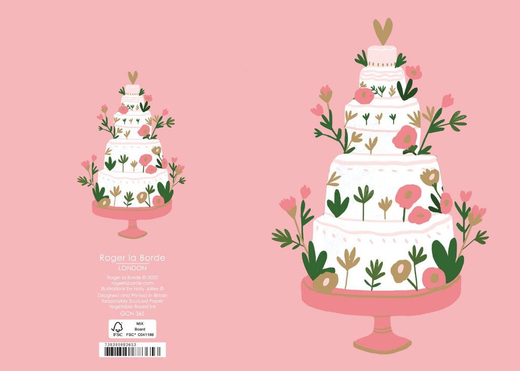 Wedding Cake Greetings Card* - GCN 365 - Uneeka