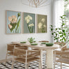 White Chrysanthemum Framed Art Print - OFG 50x70 9000 - Uneeka