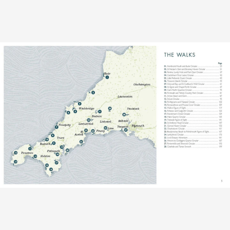 Wild Swimming Walks Cornwall Guide Book - B054873 FALMOUTH - Uneeka