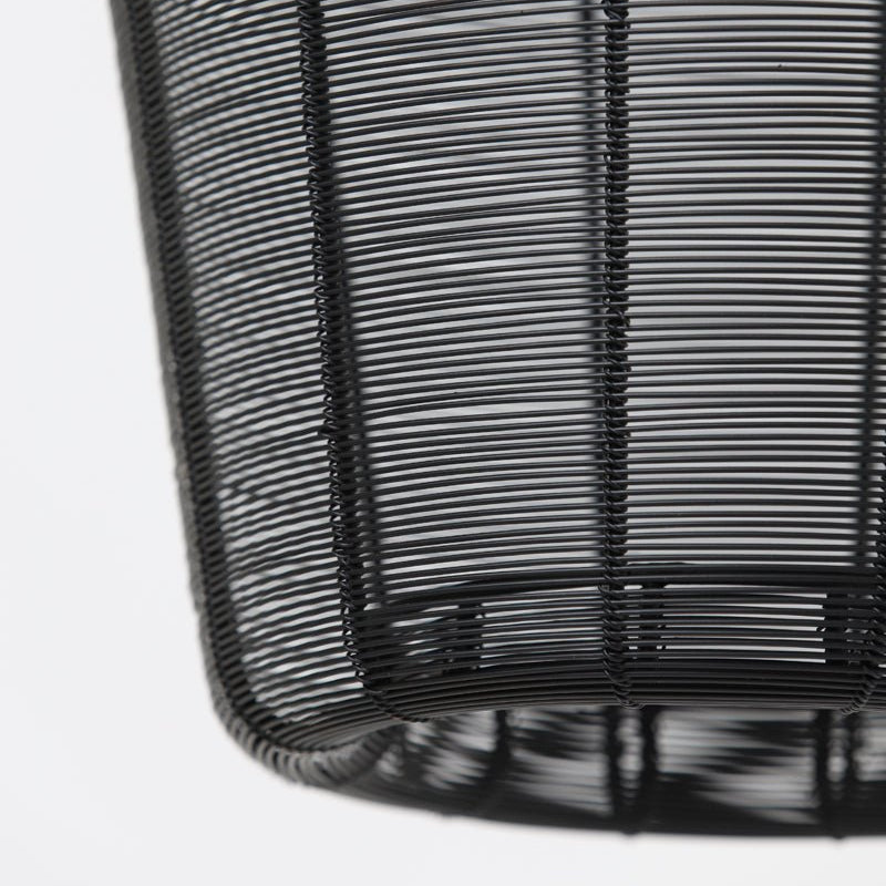 Wire Strung Matt Black Hanging Lamp* - 2945712 - Uneeka