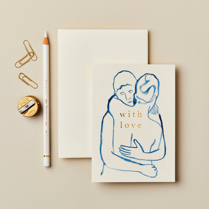 With Love Figures Greetings Card - WAN 2021 - Uneeka