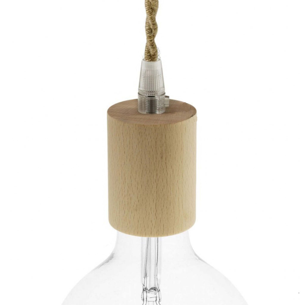 Wooden E27 Lamp Holder - KBL0110 - Uneeka