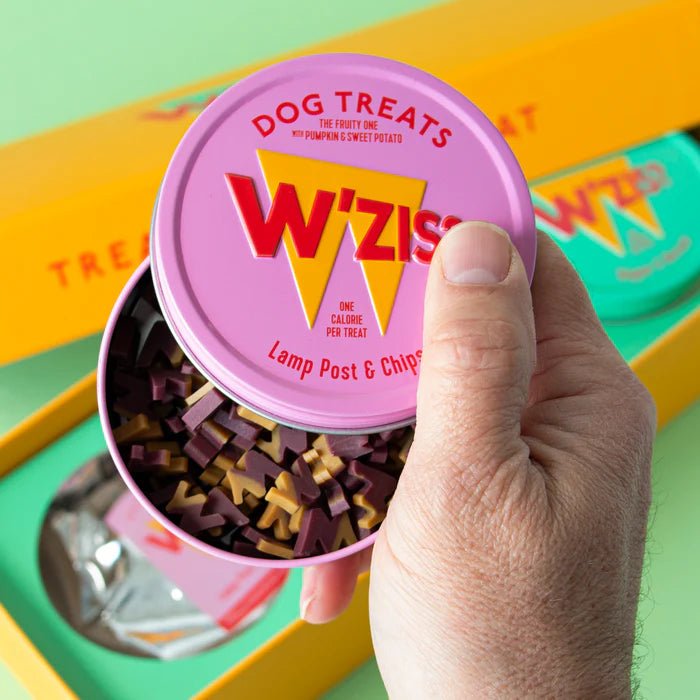 Wz'is Vegan Dog Treat Triple Tin Gift Box - DOG - TREAT - GIFT - BOX - Uneeka