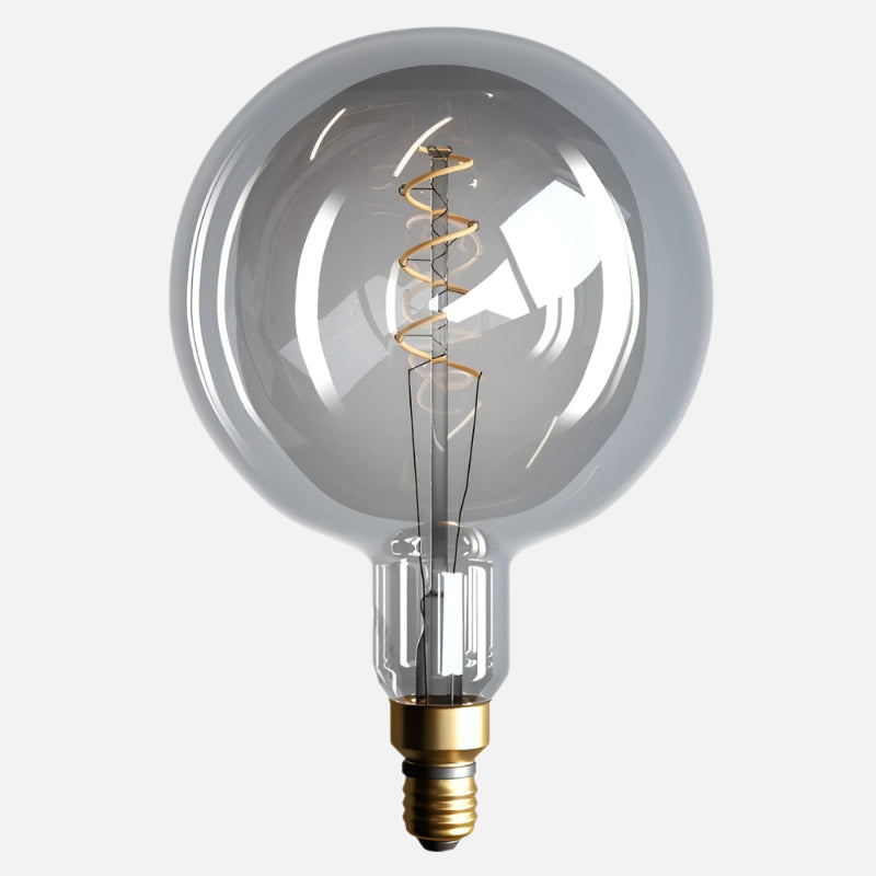 XXL LED Light Bulb - Sphere G200 Curved Double Spiral Filament - 5W E27 Dimmable - DL700218 - Uneeka