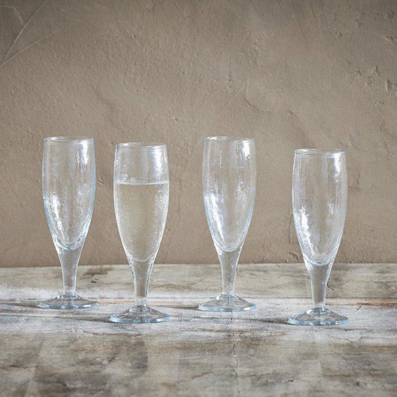 Yala Hammered Champagne Clear Glass - YC0101 - Uneeka