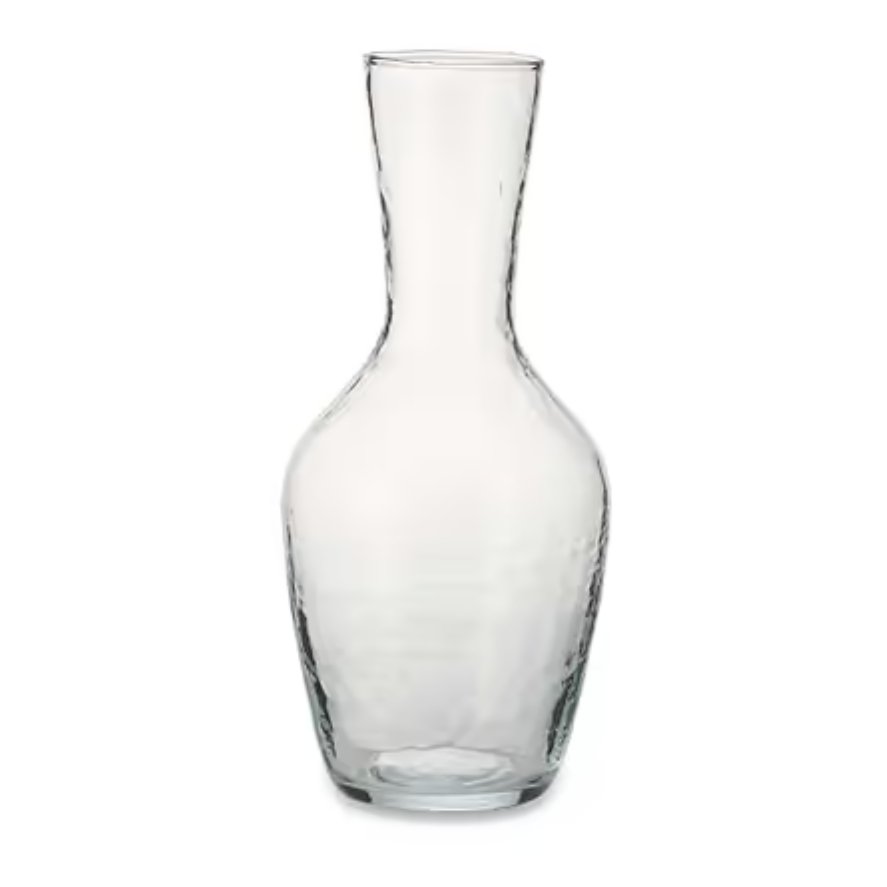 Yala Hammered Clear Glass Jug - YJ0101 - Uneeka