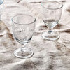 Yala Hammered Clear Wine Glass - YW0101 - Uneeka