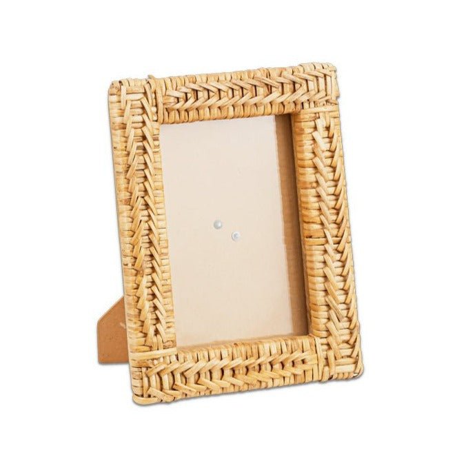 Yanis Natural Rattan Photo Frame - YF0101 - Uneeka