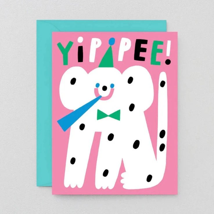 Yippee Party Greetings Card - KC007 - Uneeka