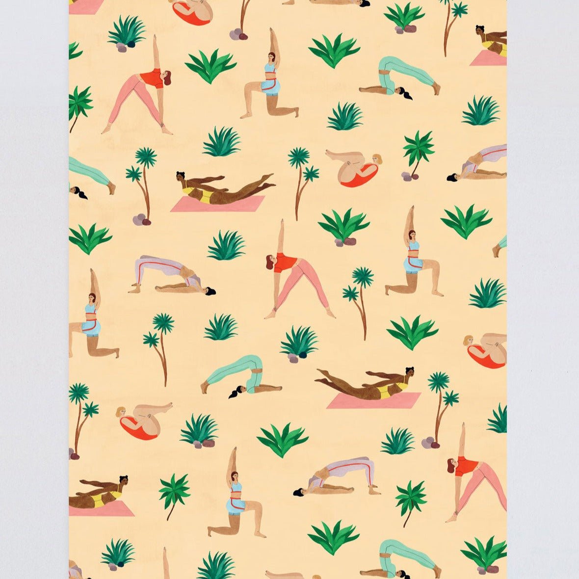 Yoga Group Gift Wrap - WP80 - Uneeka