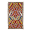 Zagged Diamond Handloom Kilim Rug - R10524 - Uneeka
