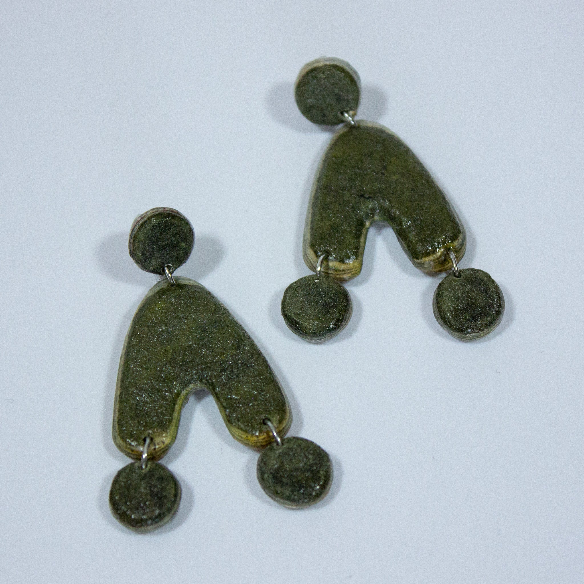 Zandi Layered Earrings - ZLEOG - Uneeka