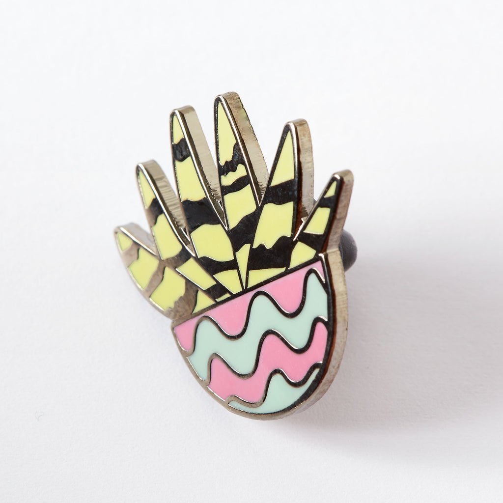 Zebra Cactus Enamel Pin* - EP619 - Uneeka