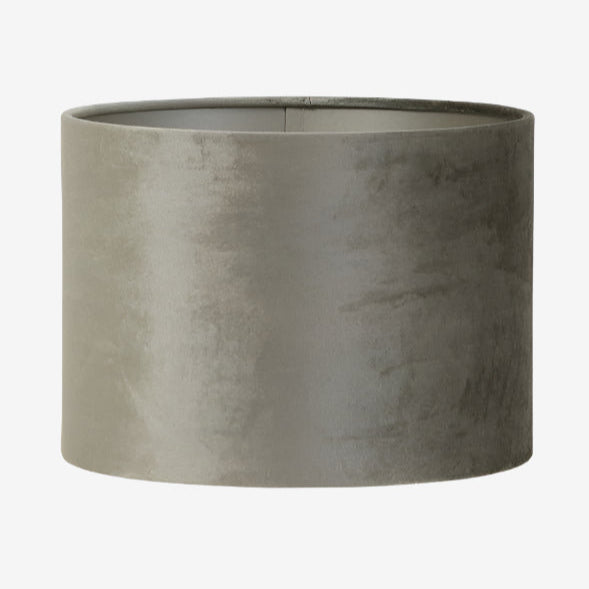 Zinc Taupe Cylinder Lampshade - 2225506 - Uneeka