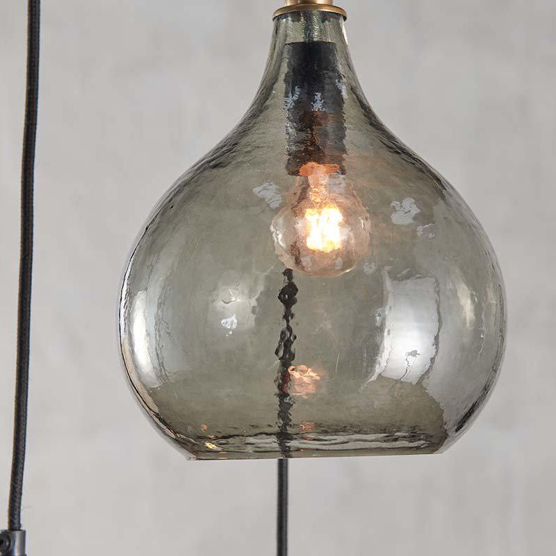 Ziva Recycled Green Glass Pendant Cluster - ZL0101 - Uneeka