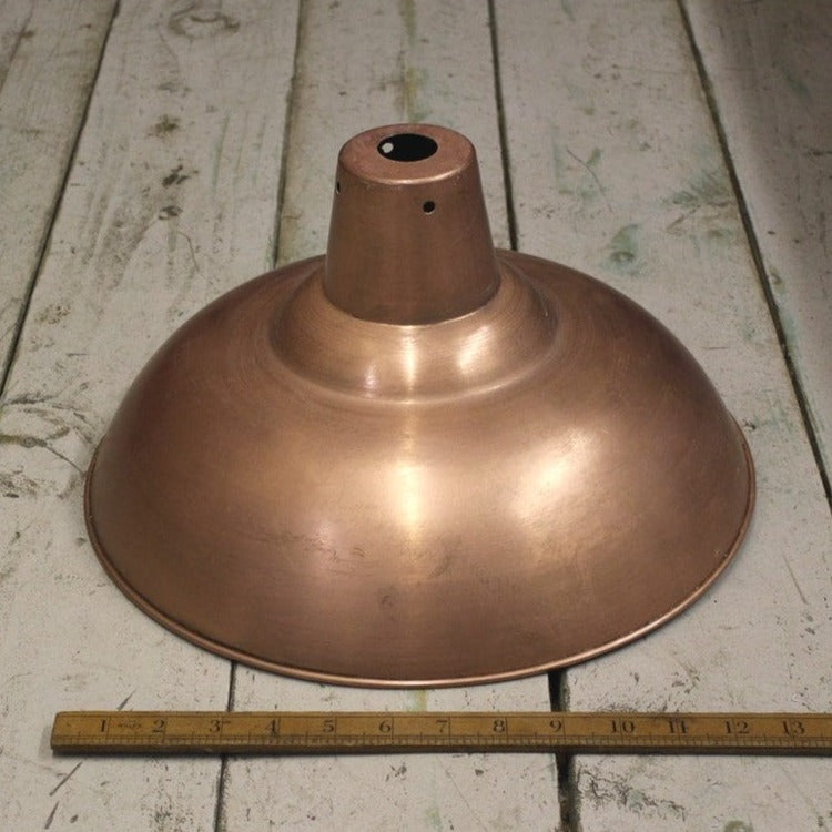 Antique Copper FACTORY Hanging Light Shade
