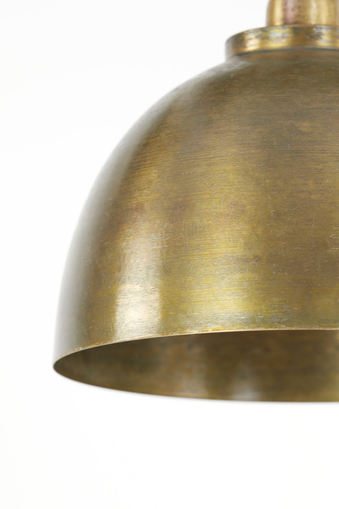 Old bronze dome lamp
