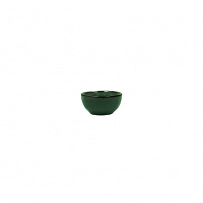 Brightly Coloured Ceramic Tiny Bowls Forest Green