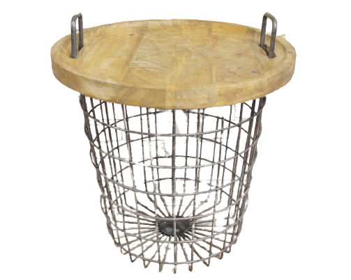 Storage Basket Coffee Table