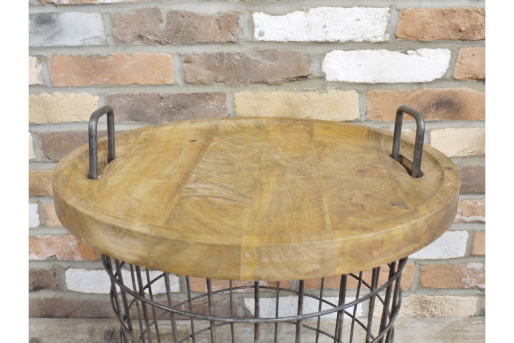 Storage Basket Coffee Table