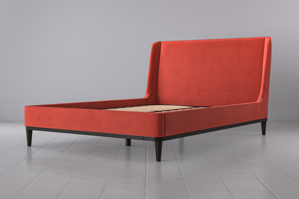 Swyft Bed 02 Double - Coral Eco Velvet