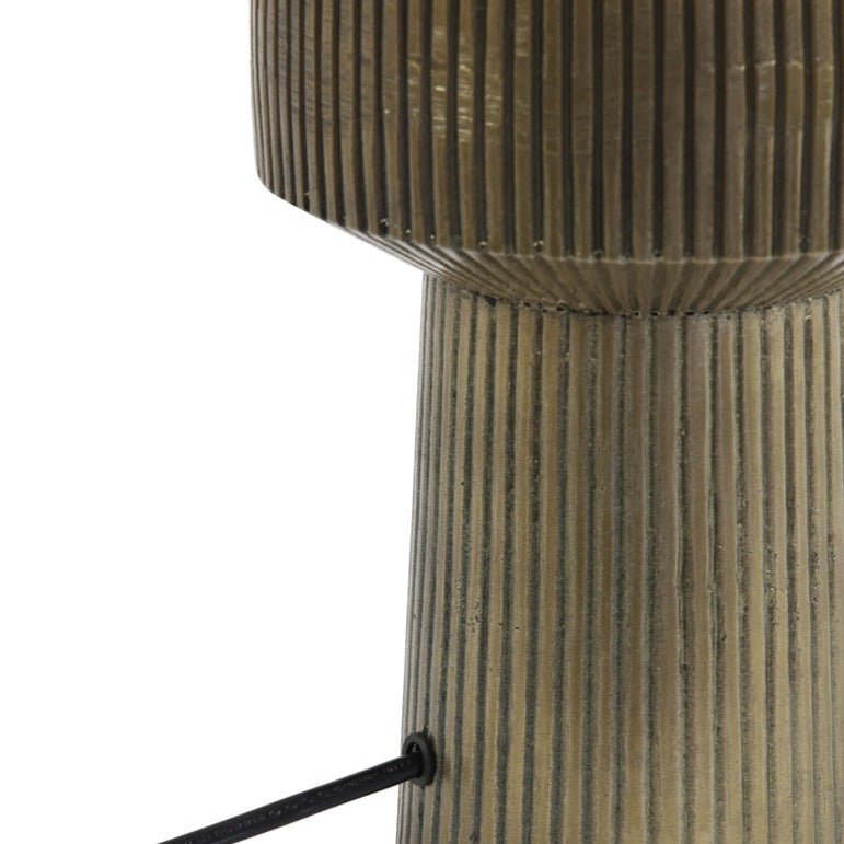 Tower Design Antique Bronze Lamp Base