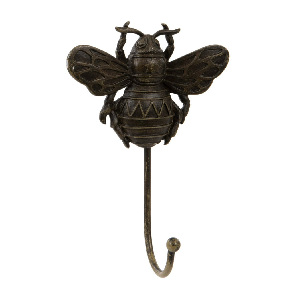 Antique Bronze Bee Hook