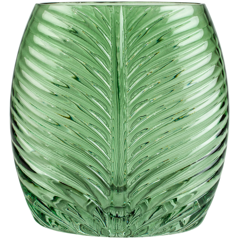 Small Green Leaf Vase