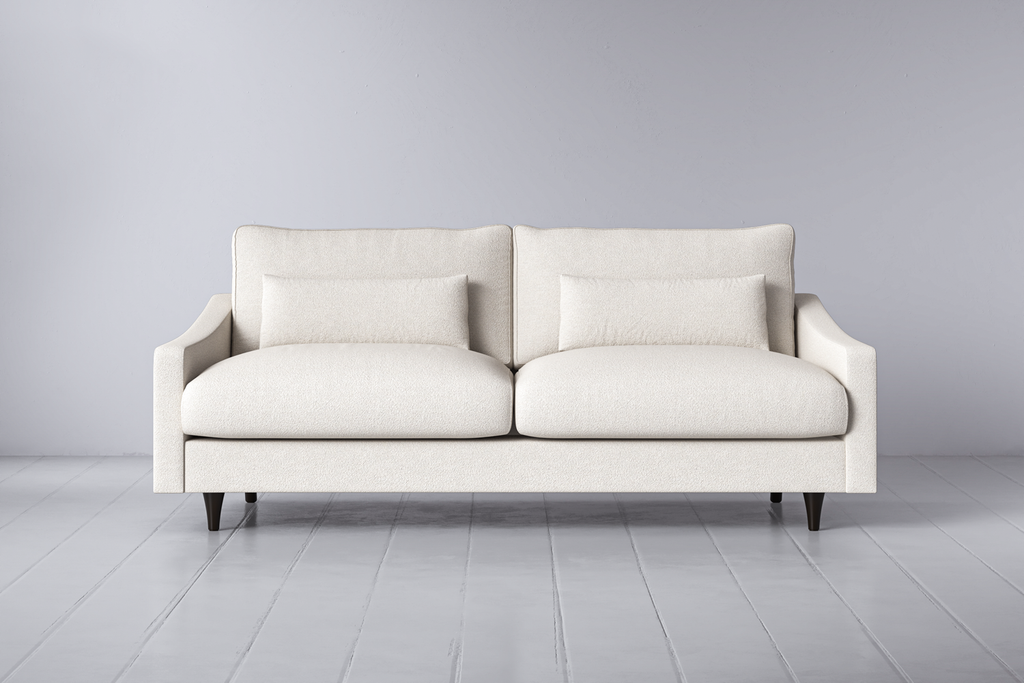 Ivory Swyft Model 07 3 Seater Sofa