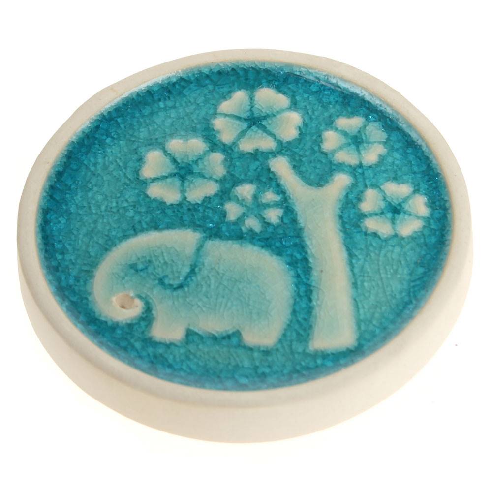 Elephant and Tree Incense Holder