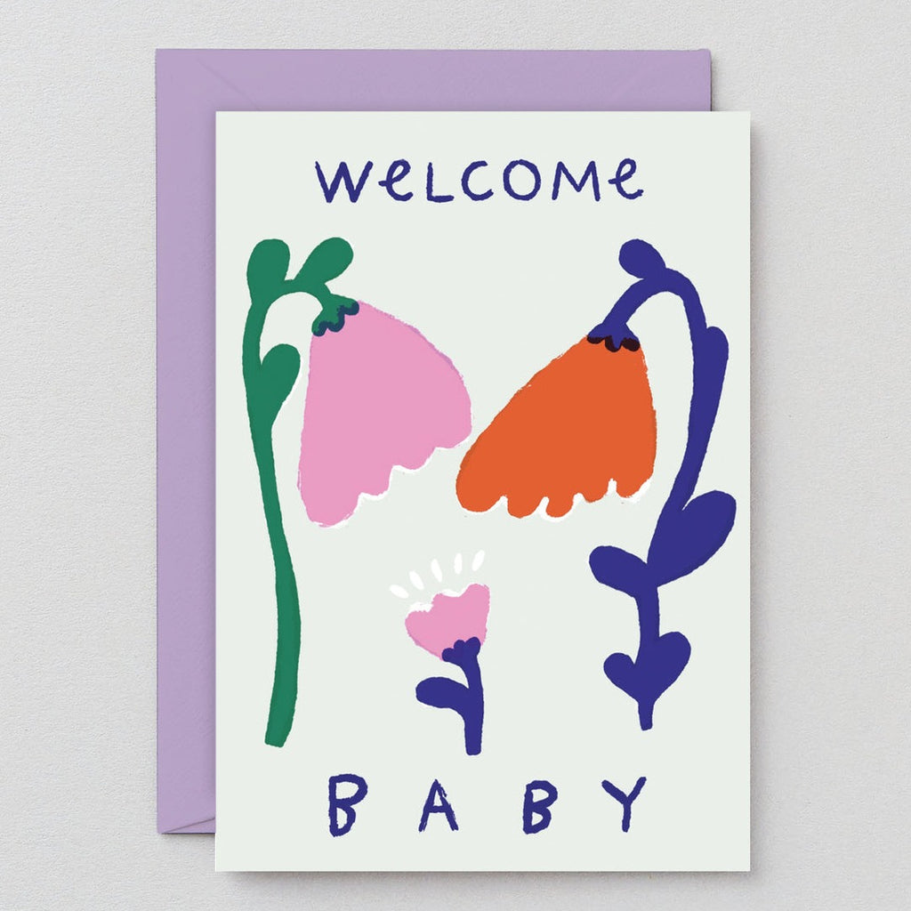 Welcome Baby Greetings Card