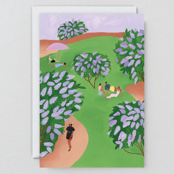 Lilac Park Art Card
