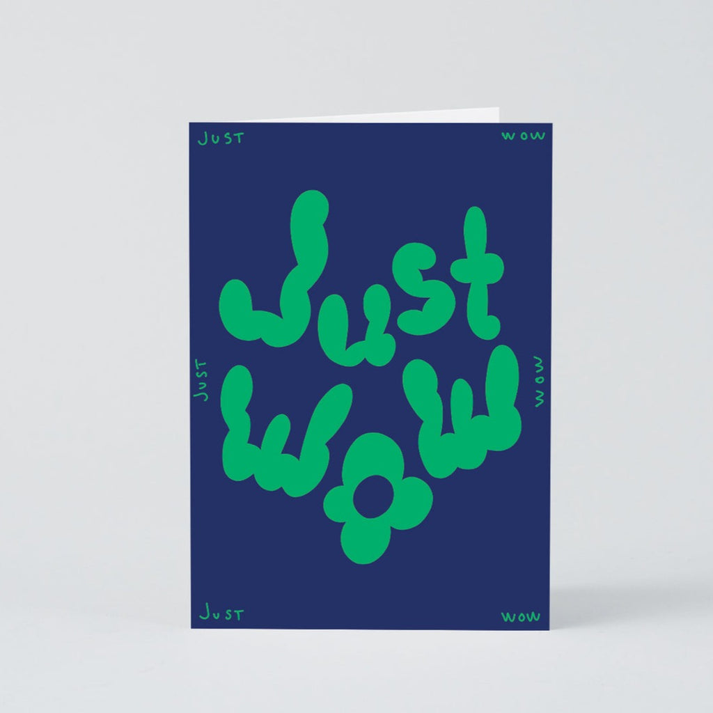 Just Wow Embossed Celebration Card
