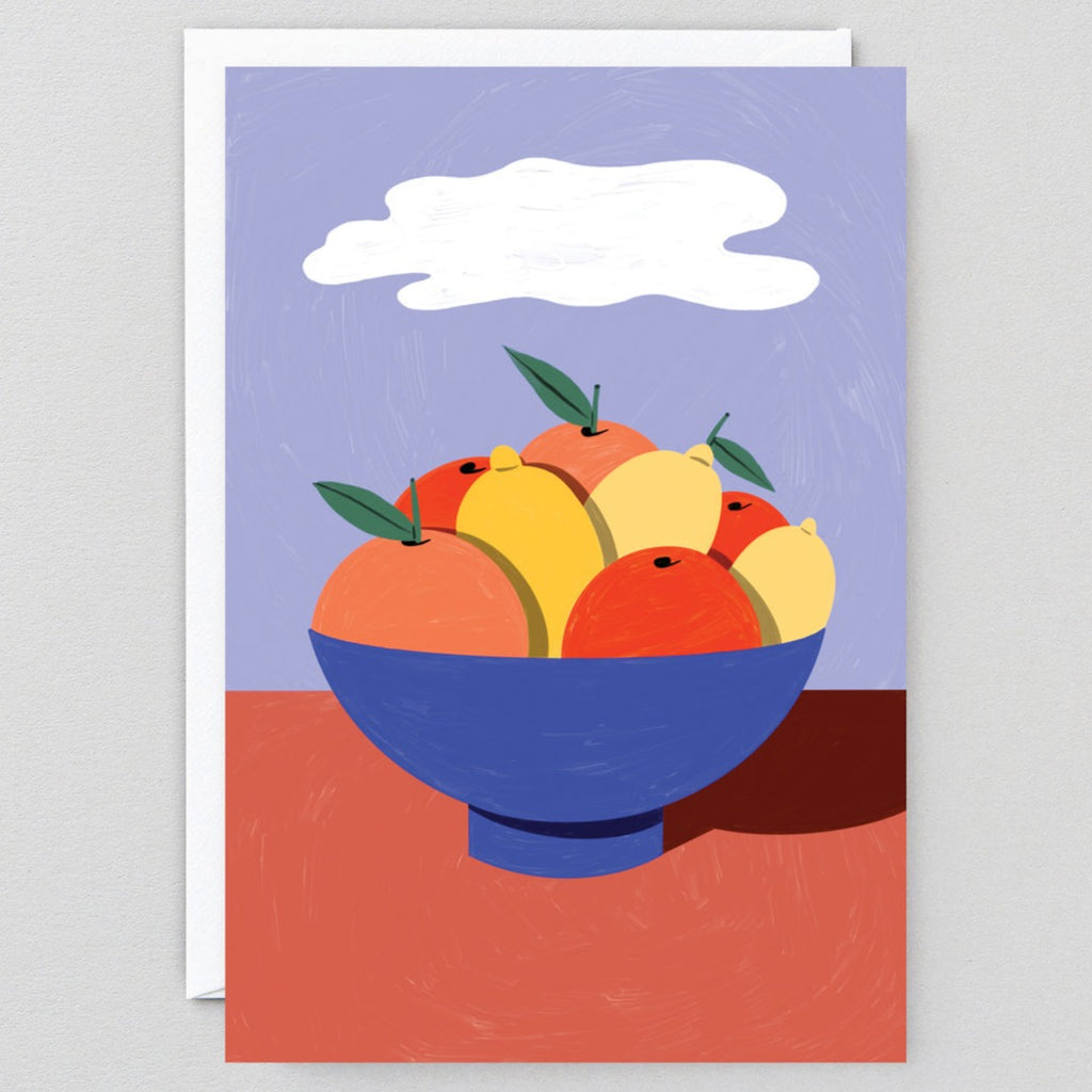 Citrus Bowl Art Card with envelope