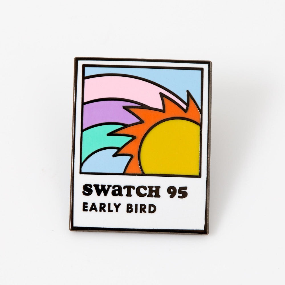 Early Bird Swatch Enamel Pin