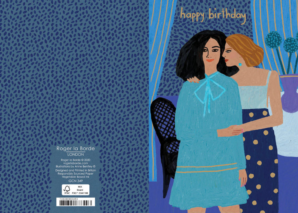'Birthday Girls' Mini Card FULL CARD