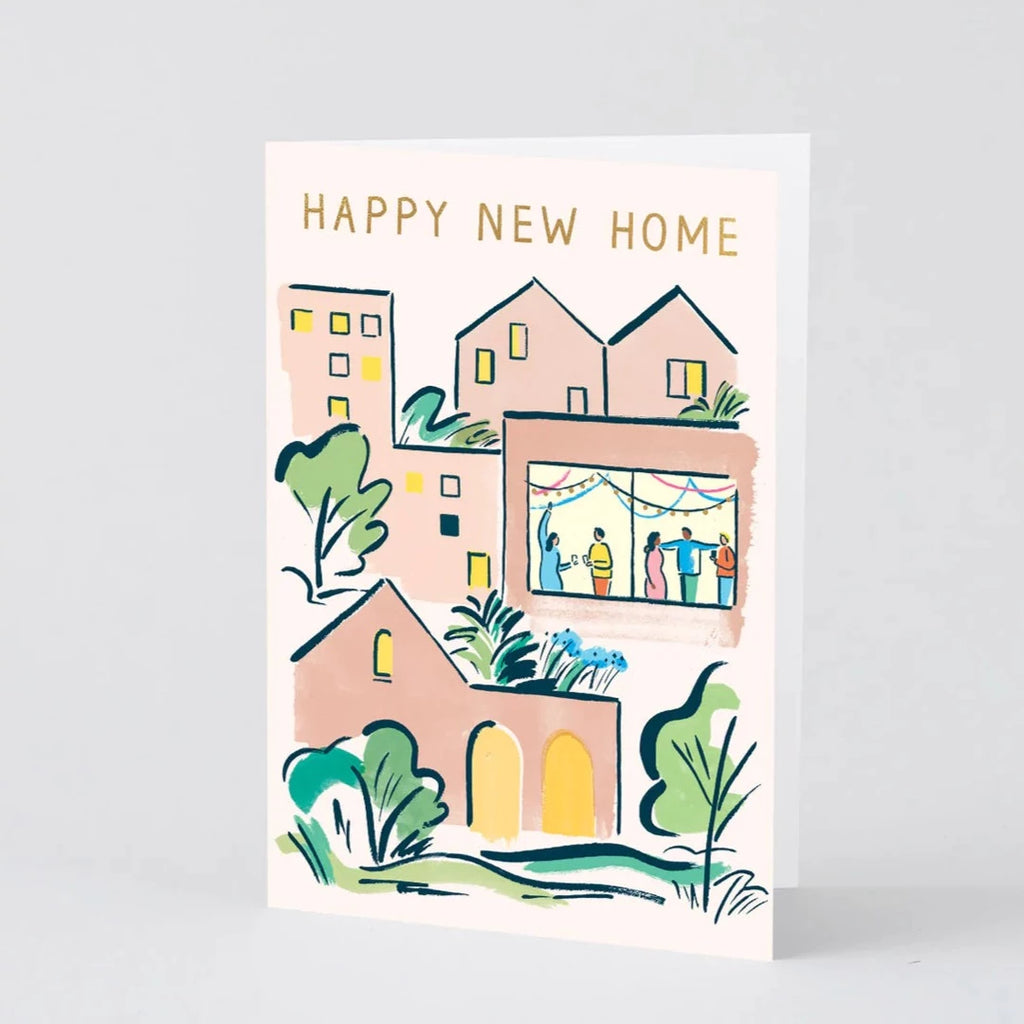 Happy New Home Housewarming Greetings Card