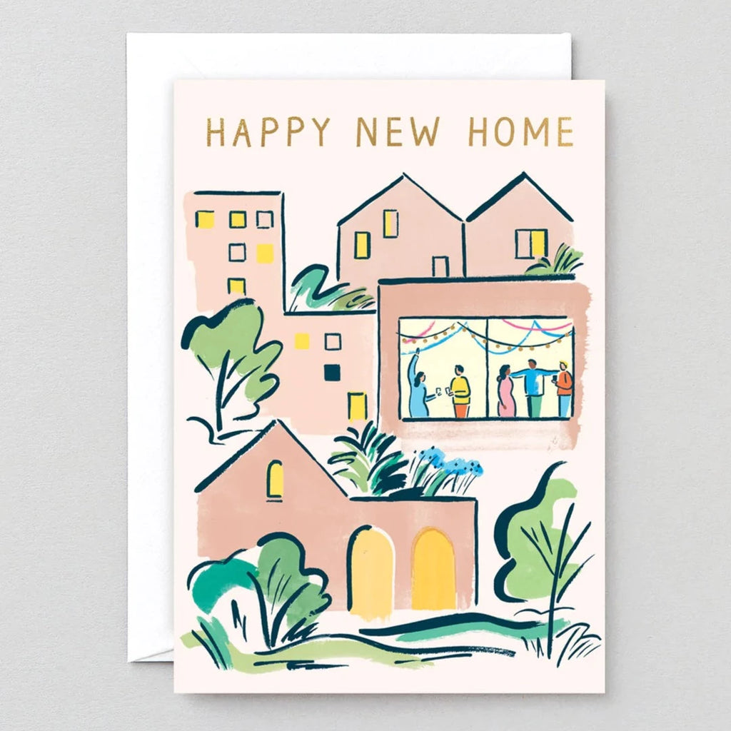 Happy New Home Housewarming Greetings Card