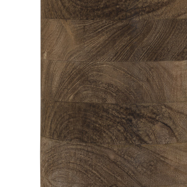 Layered Multi-Tonal Mango Wood Lamp Base - Uneeka Lighting