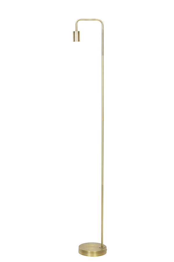 Matt Gold Simple Floor Lamp
