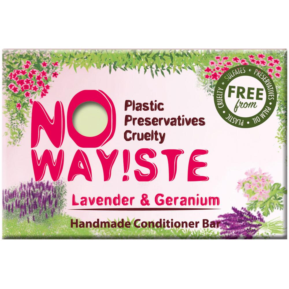NO WAY!STE Lavender and Geranium Conditioner bar