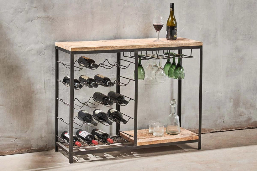 Obra Bar with Wine Glass Storage