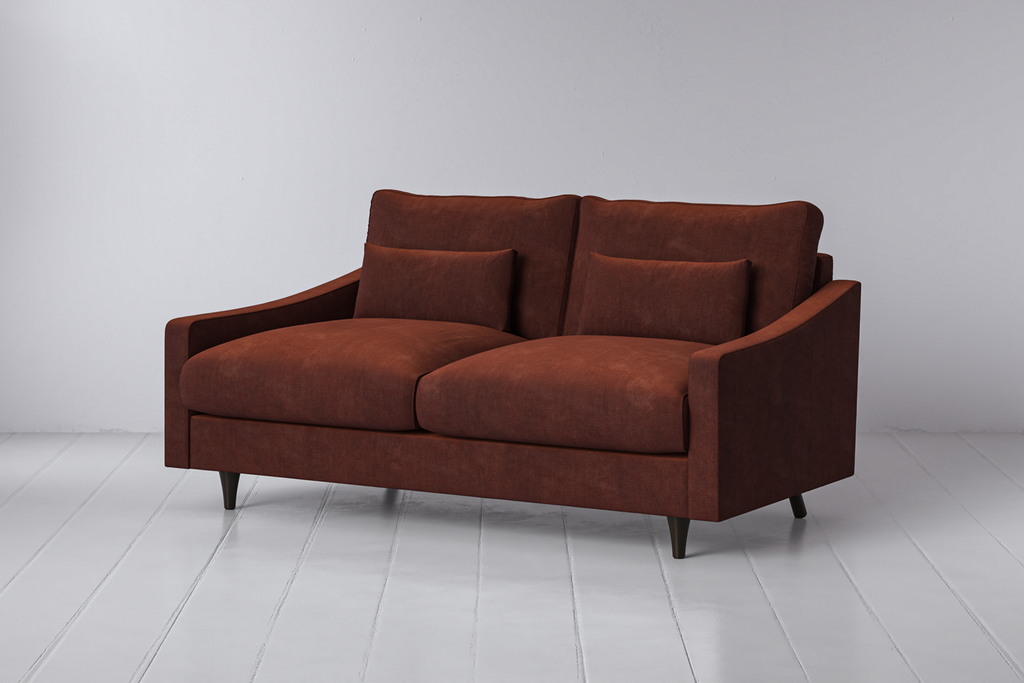 Burgundy Model 07 2 Seater Sofa