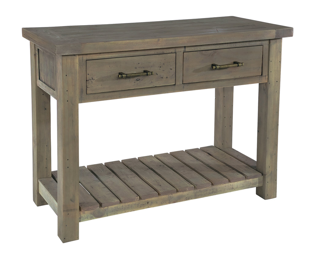 Country Chic Console Table with Drawers, Rowico Saltash Console Table with Drawers