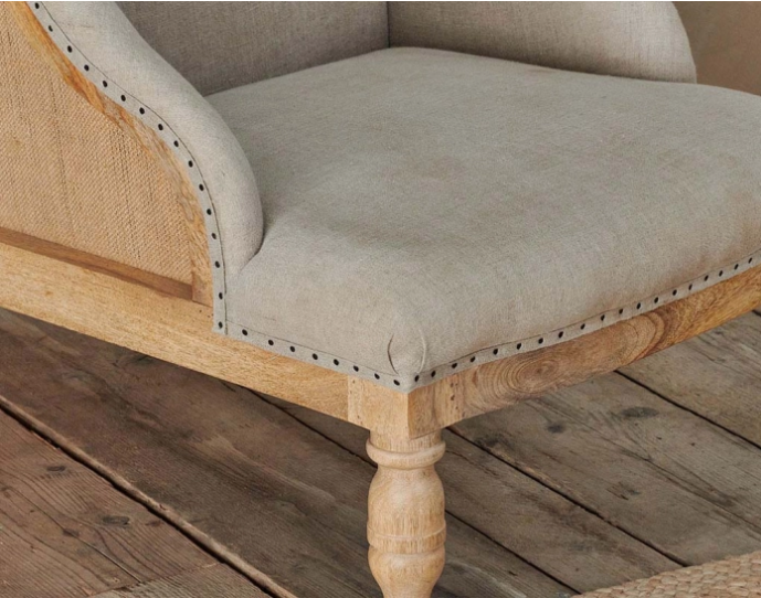 Elbu Linen Chair Cream