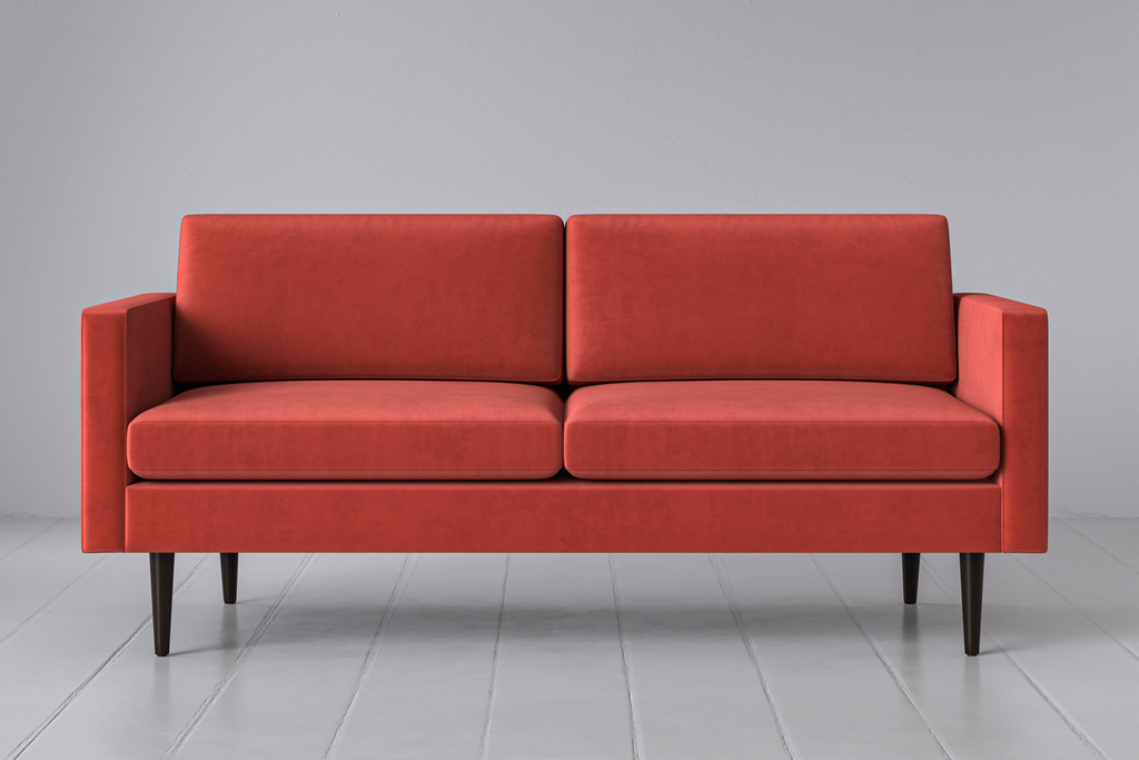 Swyft Model 01 2 Seater Sofa - Eco Velvet Coral 
