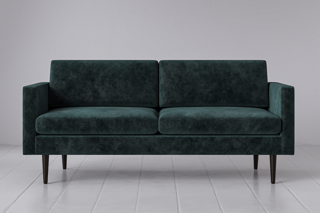 Swyft Model 01 2 Seater Sofa - Ocean Mottled Velvet
