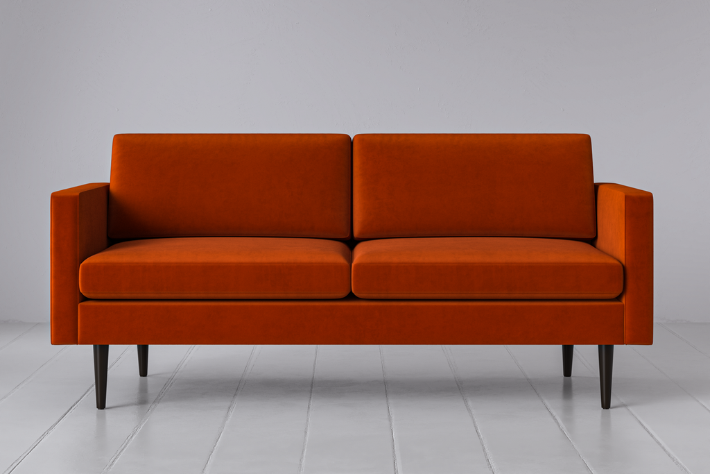 Swyft Model 01 2 Seater Sofa - Paprika Eco Velvet 