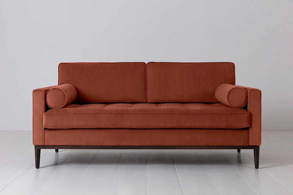 Swyft Model 02 2 Seater Sofa - Brick Velvet