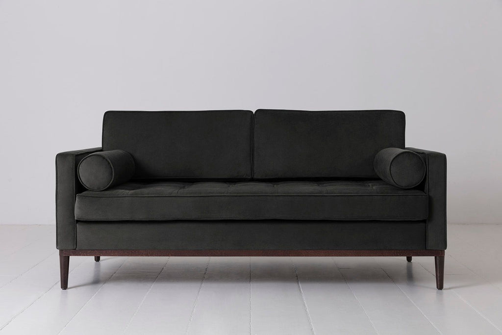 Swyft Model 02 2 Seater Sofa - Charcoal Velvet